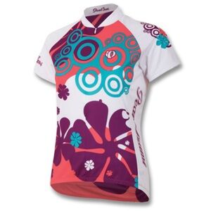 Pearl Izumi Women’s Short SleeveCycling Jersey Floral Tropical Size M